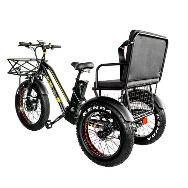 Bpm Bikes R750X Rickshaw Electric Fat Tire Tricycle Bpm Bikes R750X Rickshaw Electric Fat Tire Tricycle