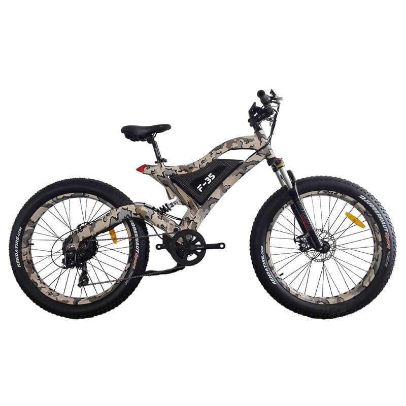 Bpm Imports | F-35 1500W Full Suspension Fat Tire Electric Bike
