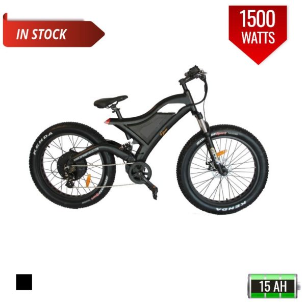 F-35 1500W Full Suspension Mountain Fat Tire Electric Bike with ah
