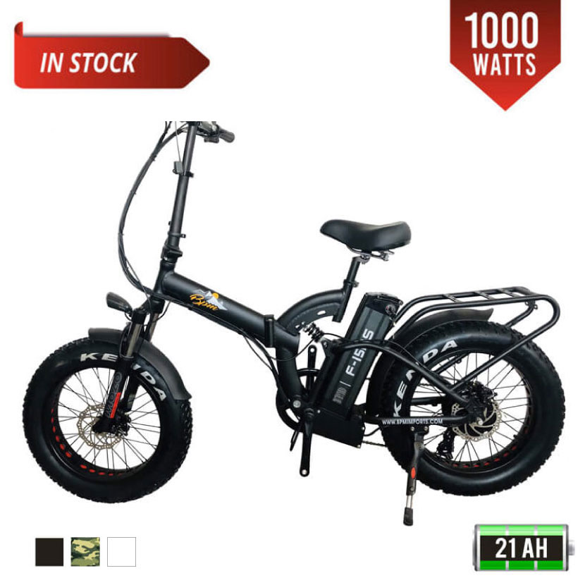 folding fat tire ebikes