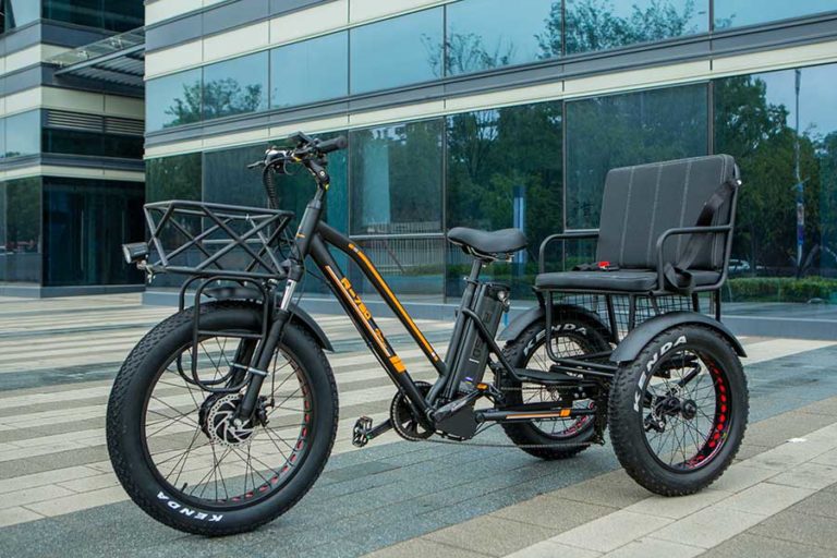 Bpm Bikes | R-750X | Rickshaw Electric Fat Tire Tricycle